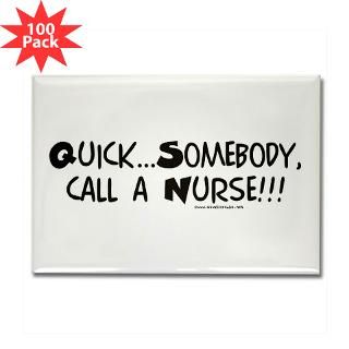 quick call a nurse rectangle magnet 100 pack $ 169 99