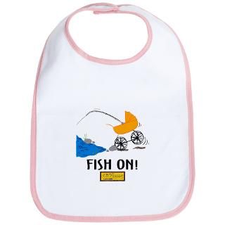 Babies Gifts  Babies Baby Bibs  FISH ON Bib