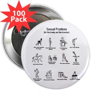 Sexual Positions 2.25 Button (100 pack)