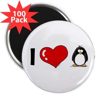 Love Penguins 2.25 Magnet (100 pack)