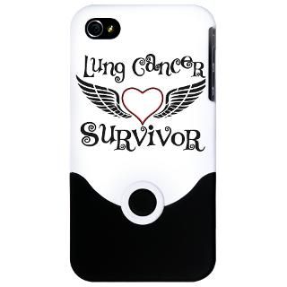 Lung Cancer Survivor Wings T Shirts  Cool Cancer Shirts and Gifts by
