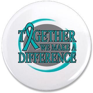 Ovarian Cancer Together Ribbon Shirts & Gifts  Gifts 4 Awareness
