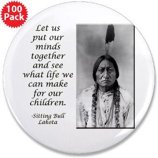 sitting bull quote 3 5 button 100 pack $ 169 99