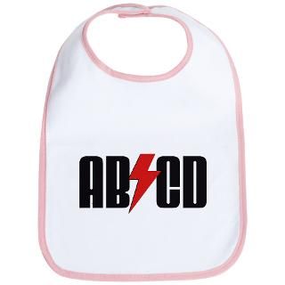 Abcd Gifts  Abcd Baby Bibs  ABCD Rocker Baby Bib