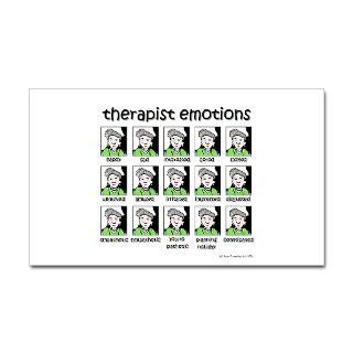 therapist emotions Small Framed Print
