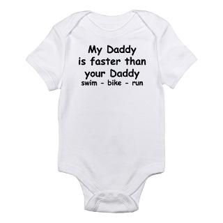 My Daddy is faster than your Daddy Creeper Body Suit by enduranceshop