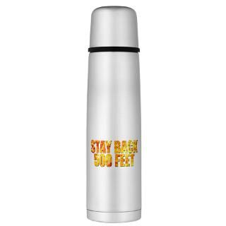 500 Gifts  500 Drinkware  Firefighters Stay back Large Thermos