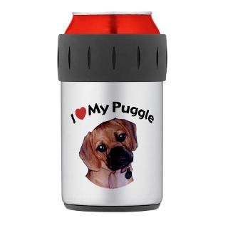 Dog Gifts  Dog Kitchen and Entertaining  Puggle Thermos can