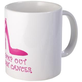BCA2011 Gifts  BCA2011 Drinkware  Pink Stiletto Stamp Out Breast