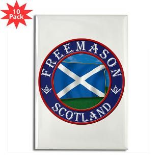 Scottish Masons Rectangle Magnet (10 pack)