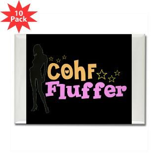 COHF Fluffer Rectangle Magnet (10 pack)