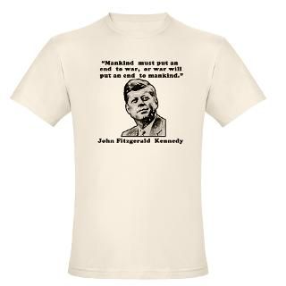 John F Kennedy Anti War Quote  Scarebaby Design