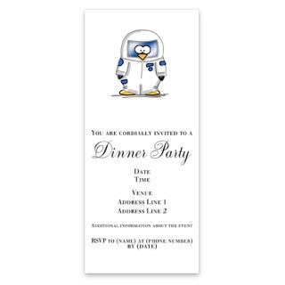 Astronaut Penguin Invitations by Admin_CP2574929