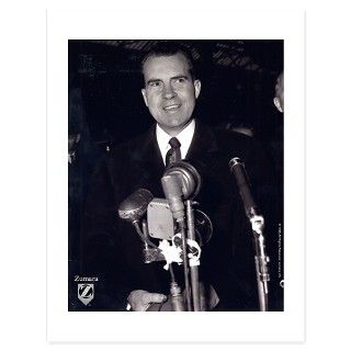 Cpradiodays Flat Cards  Richard Nixon B W Microphones   Invitations