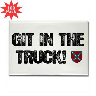 git in the truck redneck rectangle magnet 100 p $ 189 99