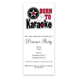 Born to Karaoke Star 3.5 Invitations by Admin_CP16288741