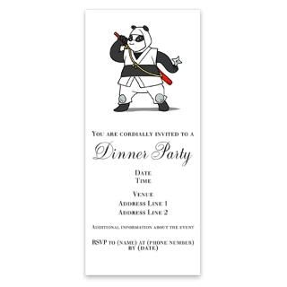 Panda Ninja Invitations by Admin_CP8542592