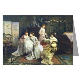 Tea Gifts  Afternoon Tea Greeting Cards  Tea Party Invitations (20