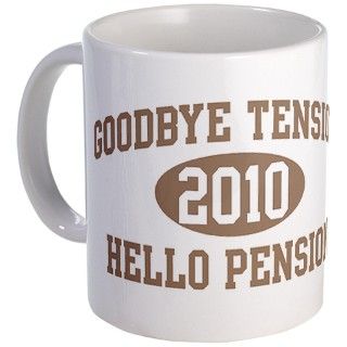 2010 Gifts  2010 Drinkware  Hello Pension 2010 Mug