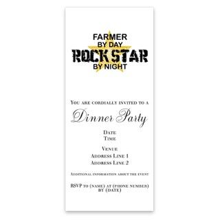 Farmer Rock Star Invitations by Admin_CP6556176