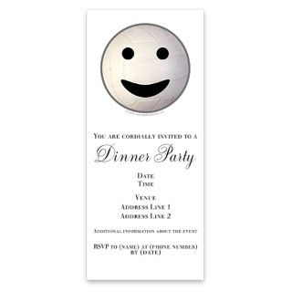 Volleyball Smiley Face Invitations by Admin_CP1073276