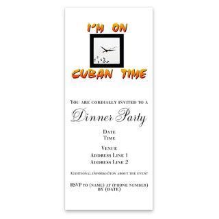 CUBAN TIME Invitations by Admin_CP6442750