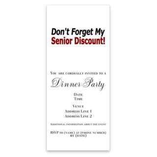 Dont Forget Senior Discount Invitations by Admin_CP3326857  512218741