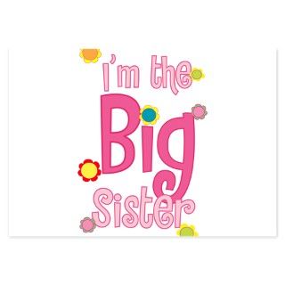 Baby Gifts  Baby Flat Cards  BIG Sister2.png 3.5 x 5 Flat Cards
