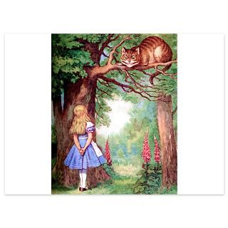 Alice Gifts  Alice Flat Cards  ALICE_cheshire_cat_rd copy.png 5.5 x