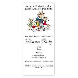 Grandpa Stick Figure Invitations by Admin_CP1147651