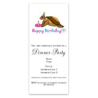 Birthday Turtle Invitations  Birthday Turtle Invitation Templates