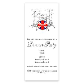 UNION JACK DRUMMER Invitations by Admin_CP352230  506920947