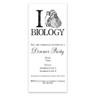 Heart Biology Invitations by Admin_CP7593167