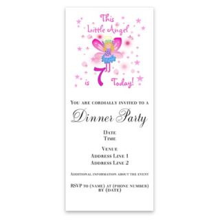 Birthday Angel 7th Birthday Invitations by Admin_CP1147651  506896454