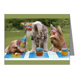 Chinese Crested Thank You Note Cards
