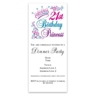 21st Birthday Princess Invitations by Admin_CP3085590  507066705
