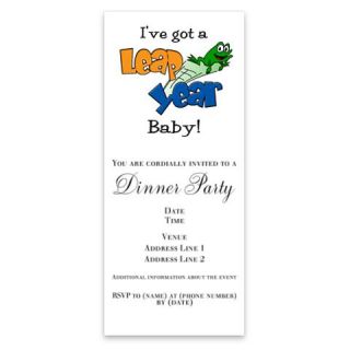 Leap Year Baby Invitations by Admin_CP6614944  507264216