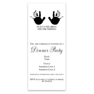 funny 50th birthday hands Invitations by Admin_CP49581  506857859