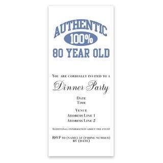80 Year Old Birthday Invitations  80 Year Old Birthday Invitation