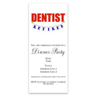 Retired Dentist Invitations by Admin_CP6506199  512588434