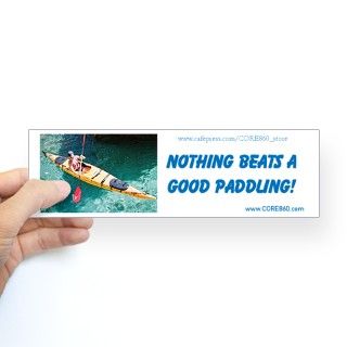 Aruba Gifts  Aruba Bumper Stickers  Good Paddling 2   Sticker