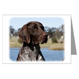 German Shorthaired Pointer 9Y832D 027 Greeting Car for