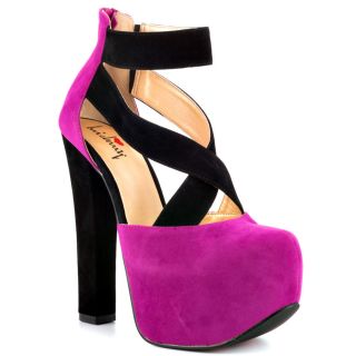 Luichinys Multi Color Your It   Raspberry Black Suede for 99.99