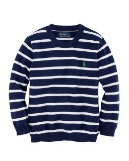 Ralph Lauren Childrenswear Toddler Boys Striped Sweater   Sizes 2T 4T
