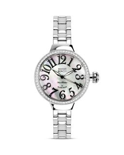 Miami Beach by Glam Rock Mother of Pearl Bracelet Watch, 36mm
