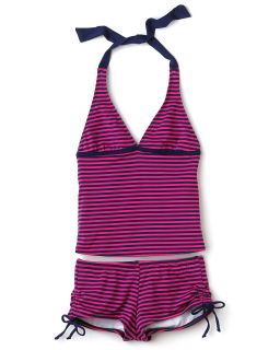 Swim Malibu Stripe Tankini & Boy Short   Sizes 7 14