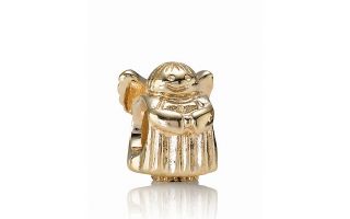 PANDORA Charm   14K Gold Angel of Hope