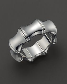 Gucci Bamboo 18K White Gold Ring