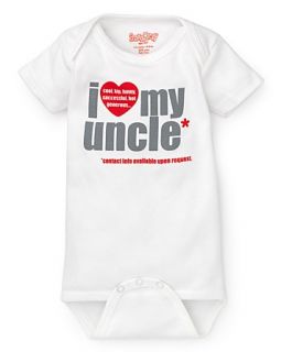 Unisex I Love My Uncle Bodysuit   Sizes 0 18 Months