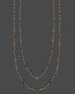 Multicolor Necklace In 14K Yellow Gold, 40